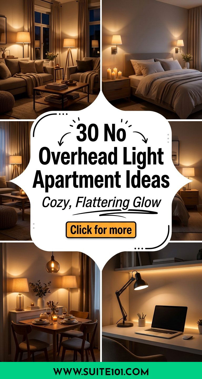 30 No Overhead Light Apartment Ideas for Cozy Flattering Glow - 30 No Overhead Light Apartment Ideas for Cozy, Flattering Glow