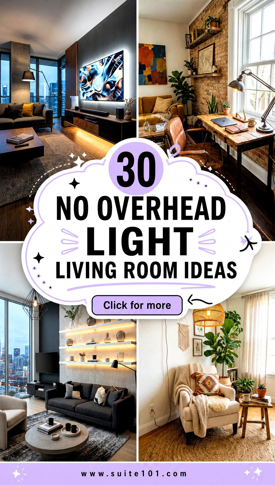 30 No Overhead Light Living Room Ideas for Cozy Glow Anywhere - 30 No Overhead Light Living Room Ideas for Cozy Glow Anywhere