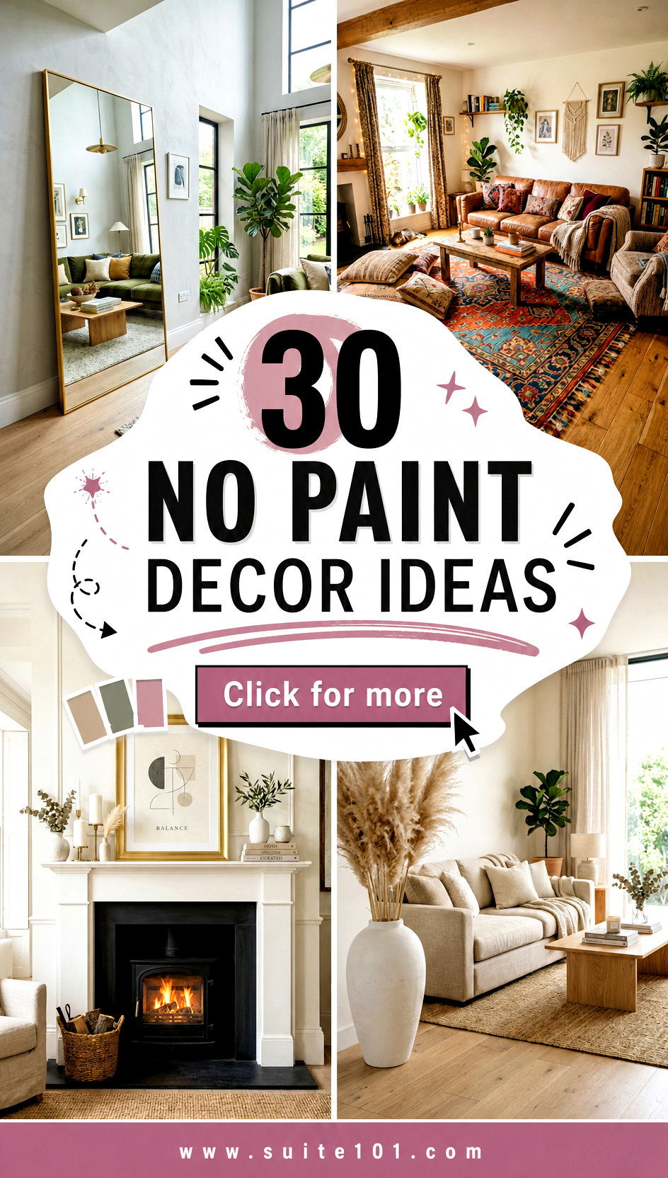 30 No Paint Decor Ideas for Instant Style Without the Mess - 30 No Paint Decor Ideas for Instant Style Without the Mess