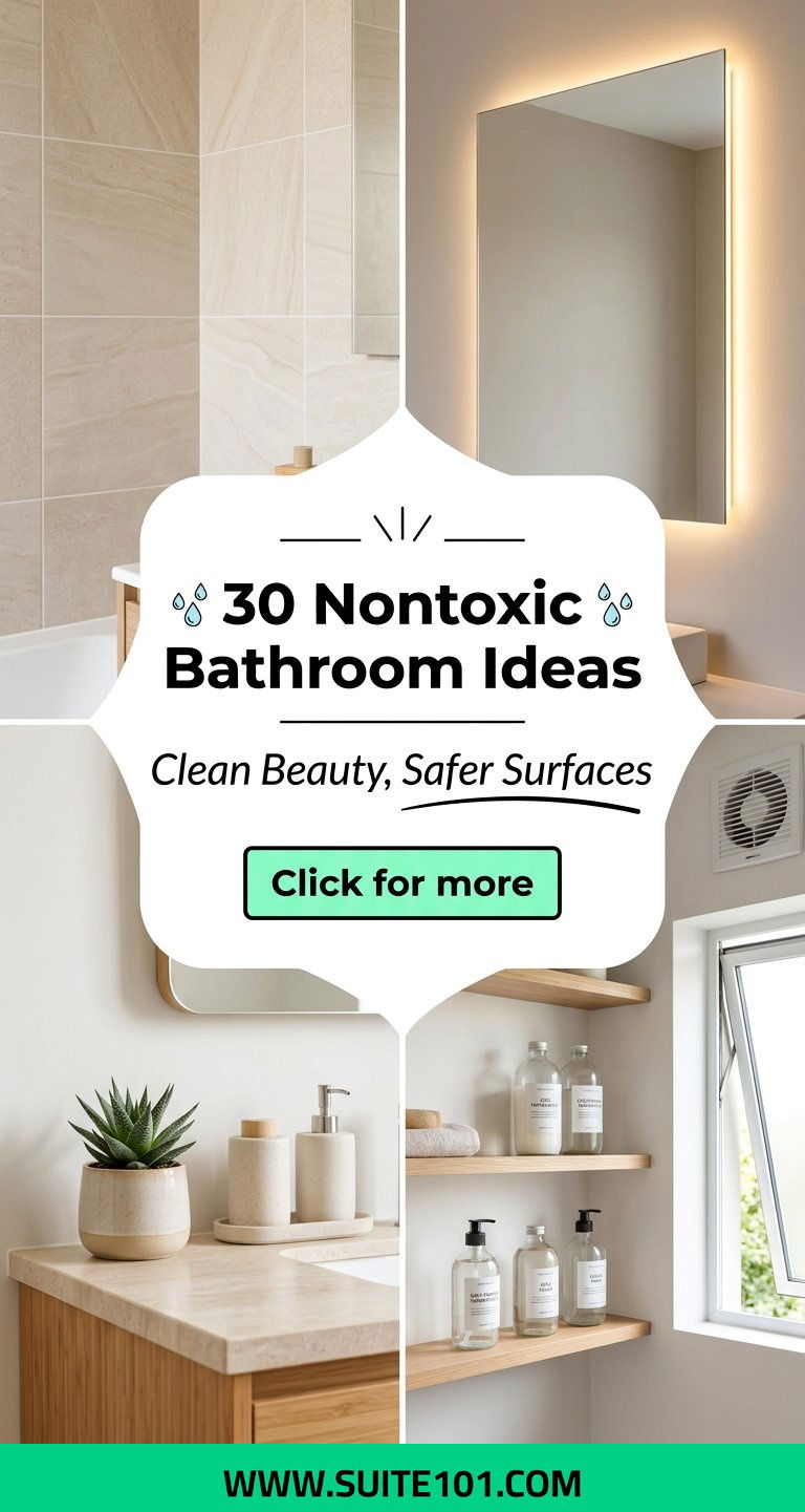 30 Nontoxic Bathroom Ideas for Clean Beauty and Safer Surfaces - 30 Nontoxic Bathroom Ideas for Clean Beauty and Safer Surfaces
