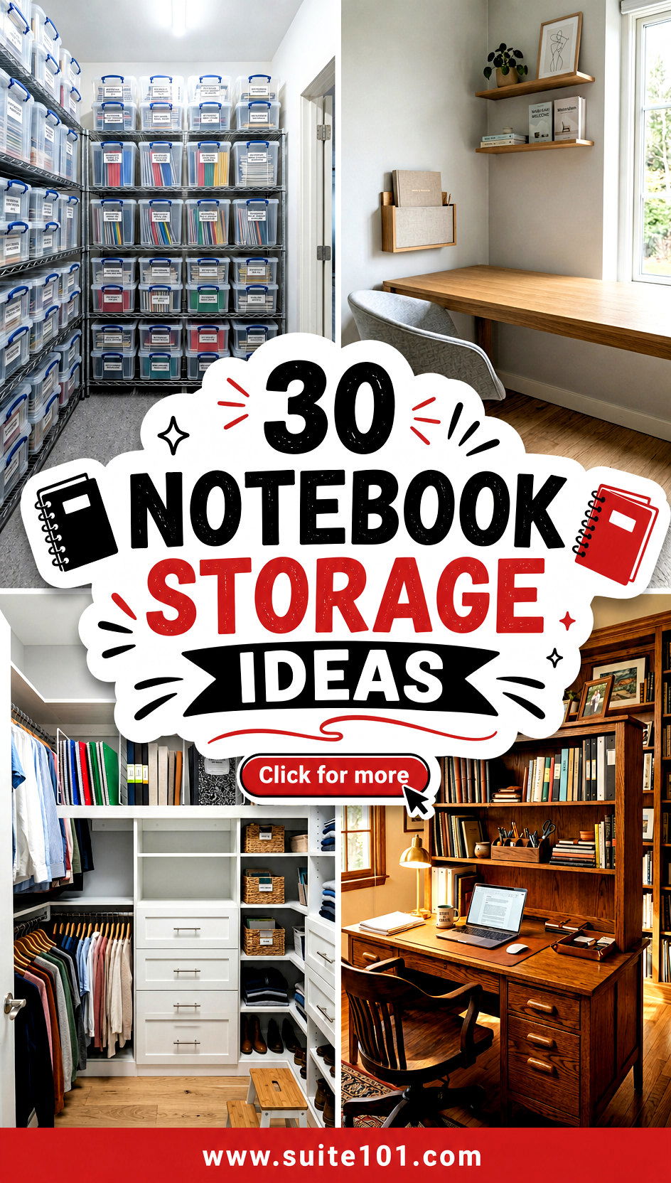 30 Notebook Storage Ideas That Keep Papers Tidy and Easy to Find - 30 Notebook Storage Ideas That Keep Papers Tidy and Easy to Find