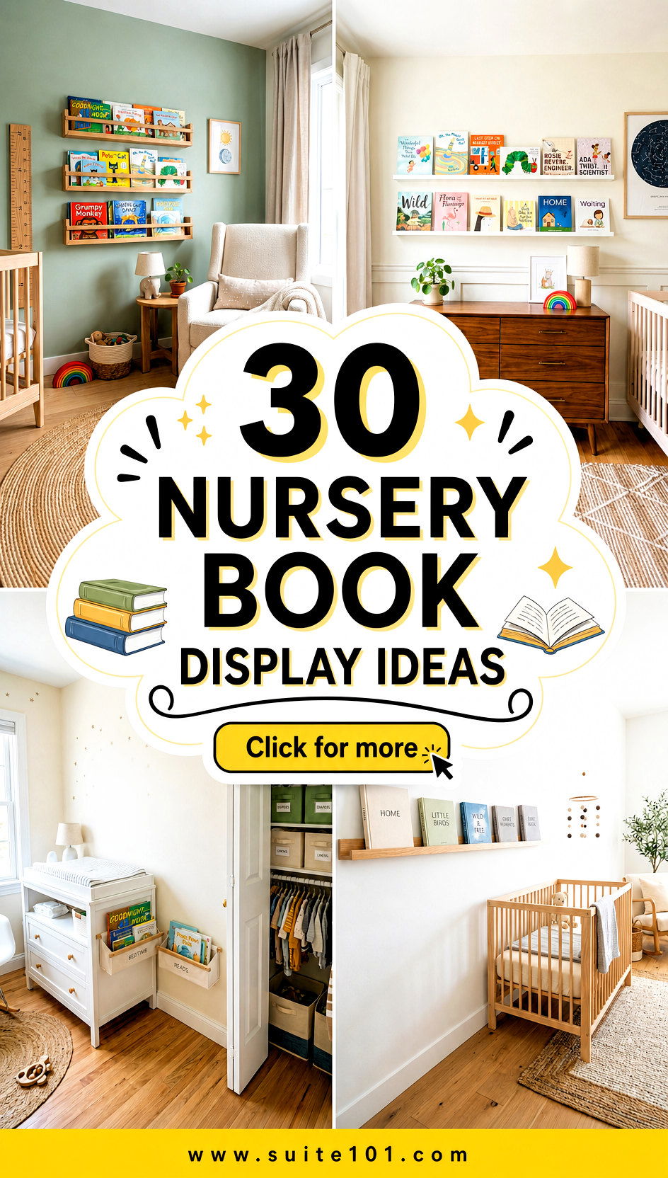 30 Nursery Book Display Ideas to Showcase Stories Beautifully - 30 Nursery Book Display Ideas to Showcase Stories Beautifully