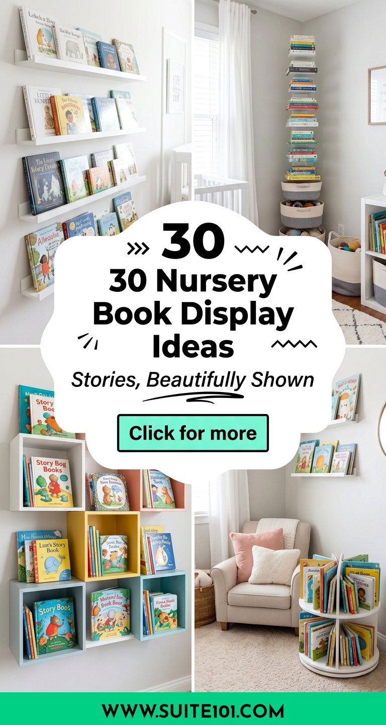 30 Nursery Book Display Ideas to Showcase Stories Beautifully - 30 Nursery Book Display Ideas to Showcase Stories Beautifully