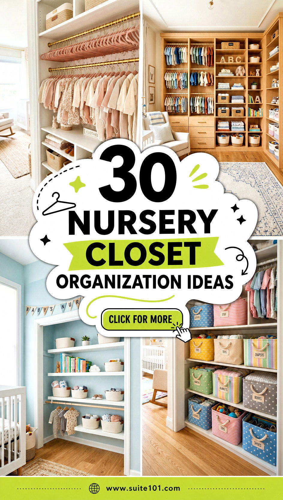 30 Nursery Closet Organization Ideas for Stress-Free Mornings - 30 Nursery Closet Organization Ideas for Stress-Free Mornings