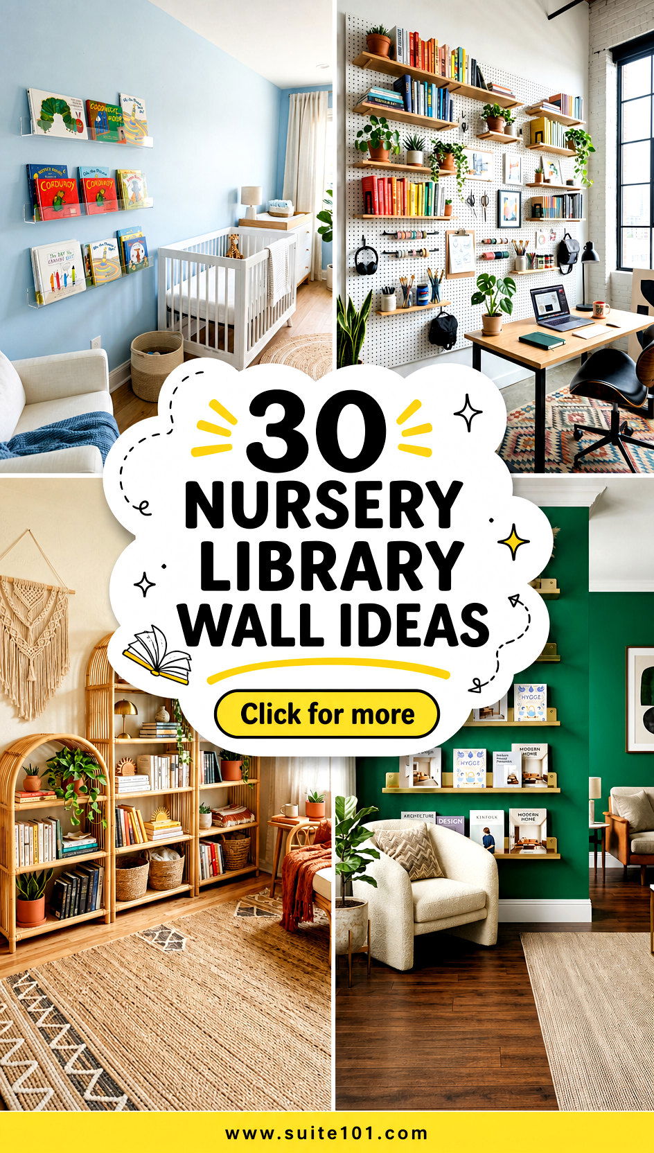 30 Nursery Library Wall Ideas for a Cozy Nursery Reading Nook - 30 Nursery Library Wall Ideas for a Cozy Nursery Reading Nook