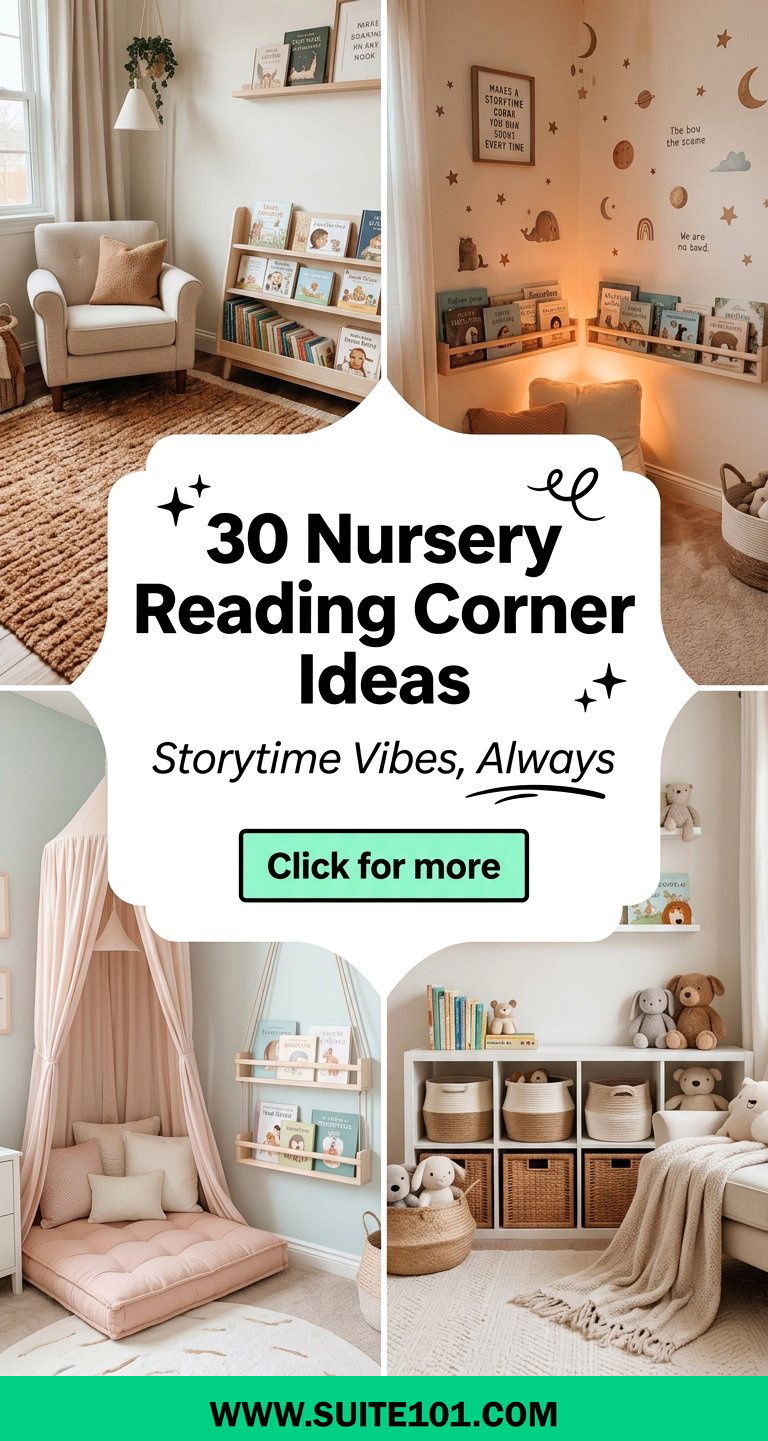 30 Nursery Reading Corner Ideas Aesthetic for Storytime Vibes - 30 Nursery Reading Corner Ideas Aesthetic for Storytime Vibes