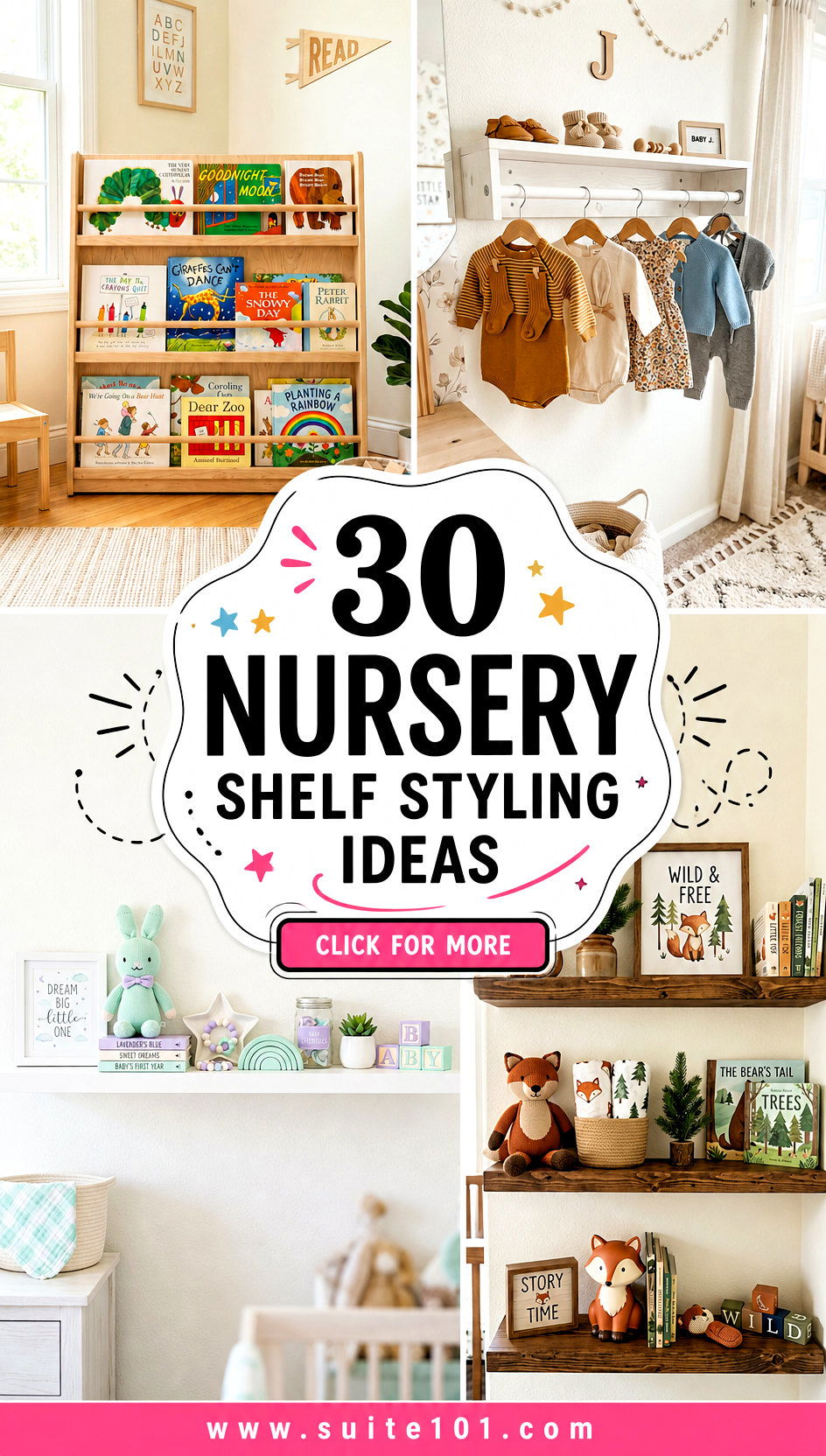 30 Nursery Shelf Styling Ideas for Picture-Perfect Baby Zones - 30 Nursery Shelf Styling Ideas for Picture-Perfect Baby Zones