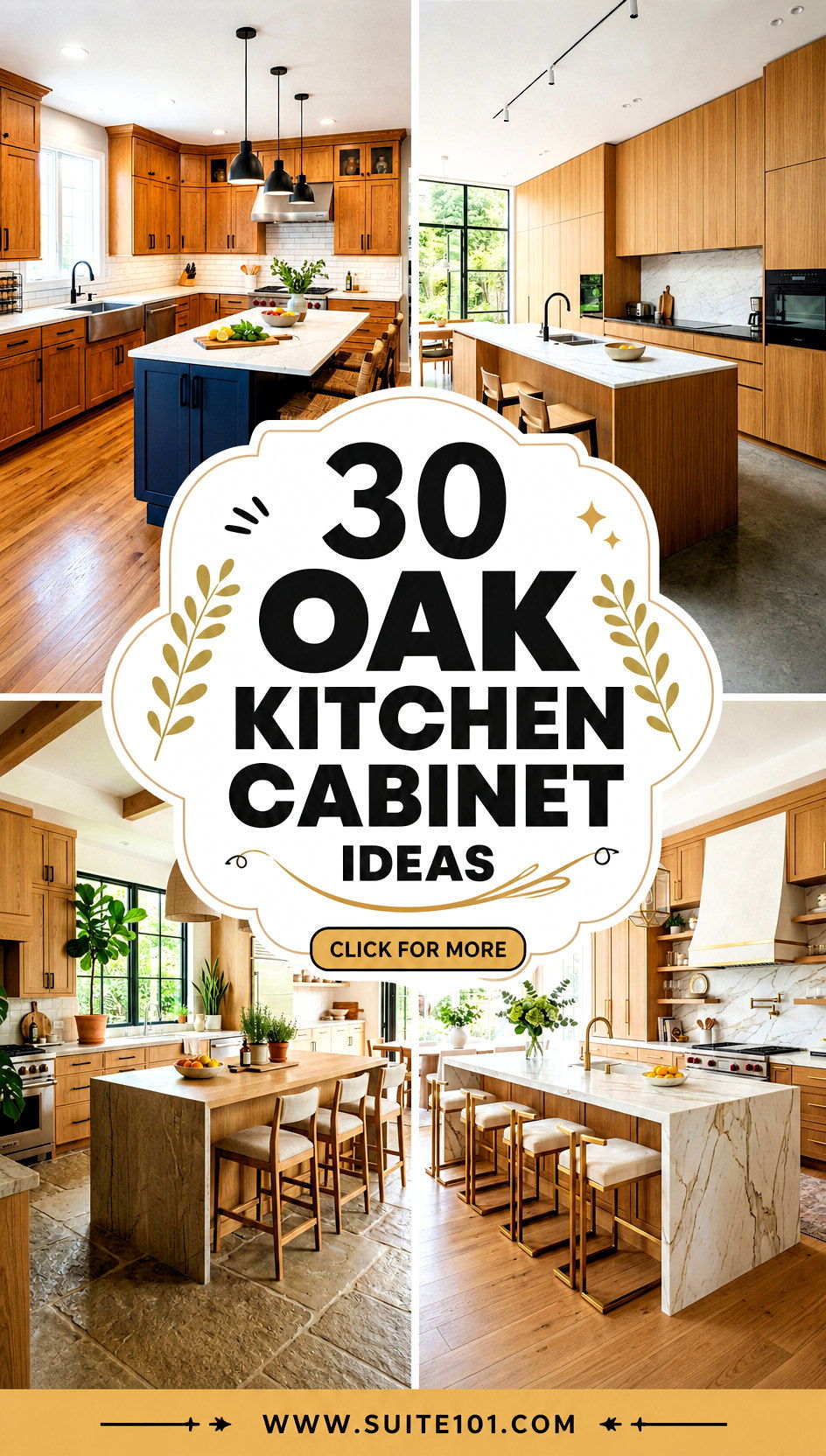 30 Oak Kitchen Cabinet Ideas for Warm Timeless Style Upgrades - 30 Oak Kitchen Cabinet Ideas for Warm, Timeless Style Upgrades