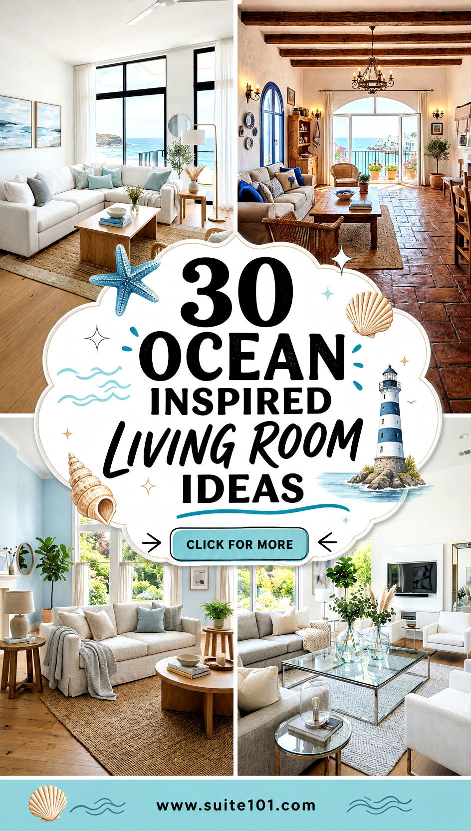30 Ocean Inspired Living Room Ideas for Breezy Coastal Vibes - 30 Ocean Inspired Living Room Ideas for Breezy Coastal Vibes