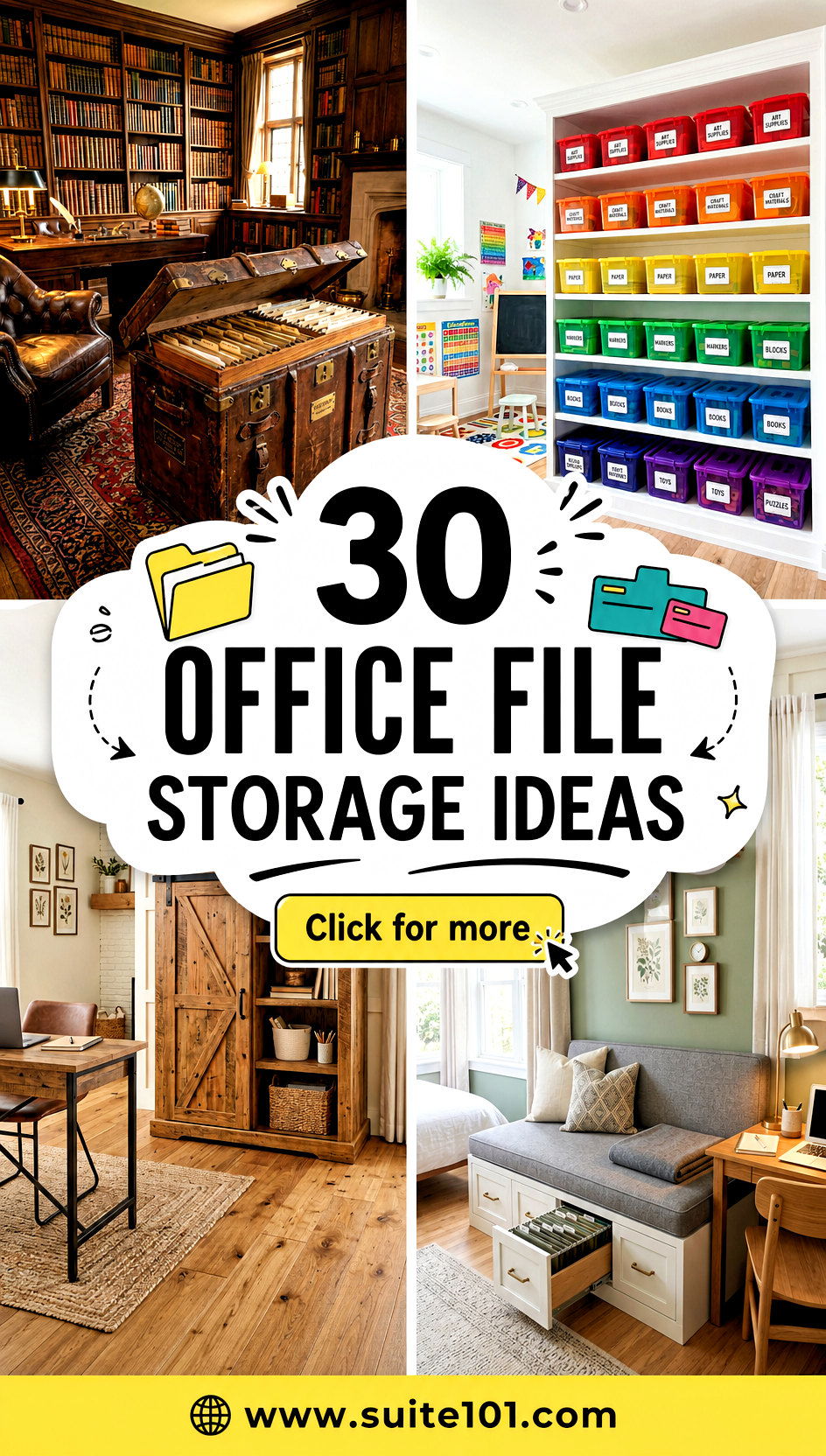 30 Office File Storage Ideas to Keep Workflows Stress-Free - 30 Office File Storage Ideas to Keep Workflows Stress-Free