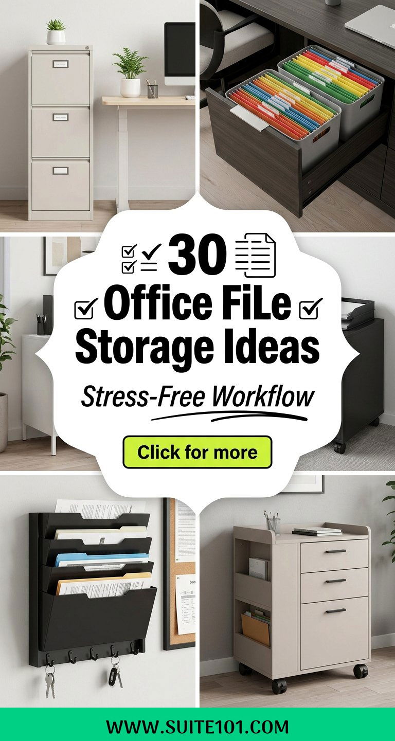 30 Office File Storage Ideas to Keep Workflows Stress-Free - 30 Office File Storage Ideas to Keep Workflows Stress-Free