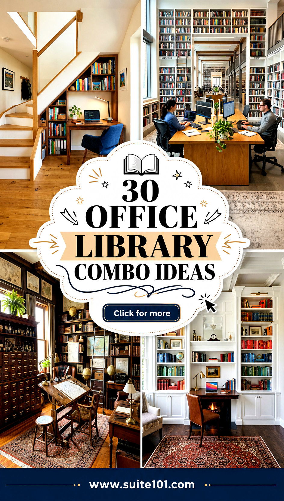30 Office Library Combo Ideas Function Style for Small Spaces - 30 Office Library Combo Ideas: Function + Style for Small Spaces
