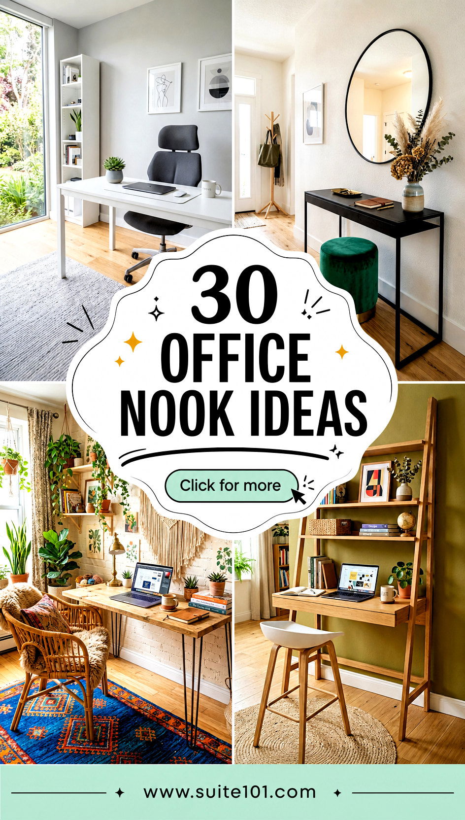 30 Office Nook Ideas Cozy Corners to Work Read Relax - 30 Office Nook Ideas: Cozy Corners to Work, Read, Relax