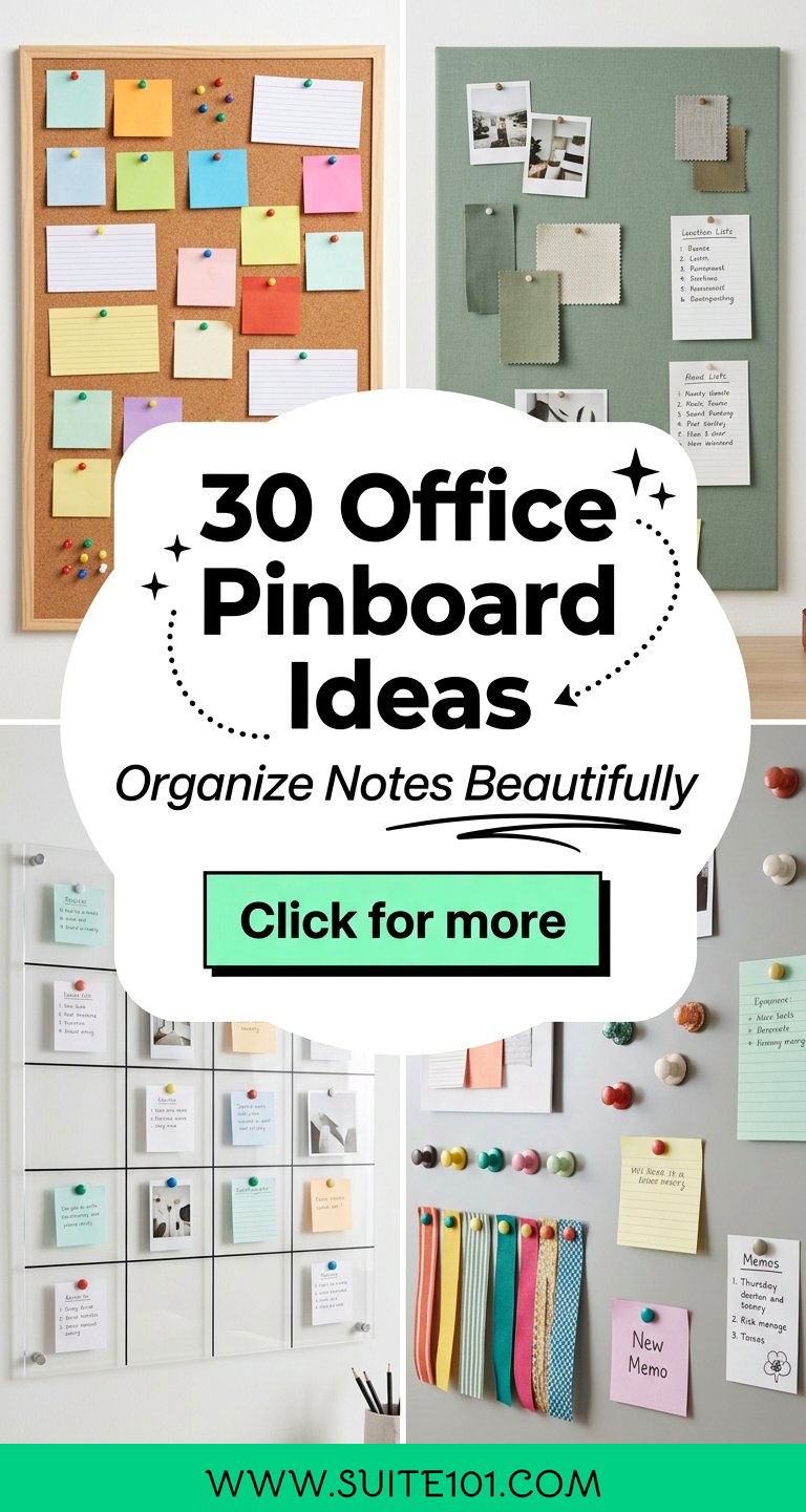 30 Office Pinboard Ideas Organize Notes Beautifully Every Day - 30 Office Pinboard Ideas: Organize Notes Beautifully Every Day