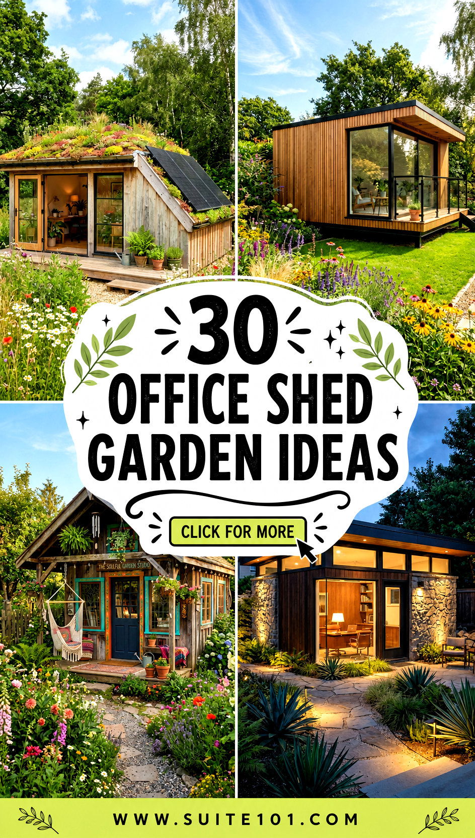 30 Office Shed Garden Ideas Turn Your Shed Into Green Magic - 30 Office Shed Garden Ideas: Turn Your Shed Into Green Magic