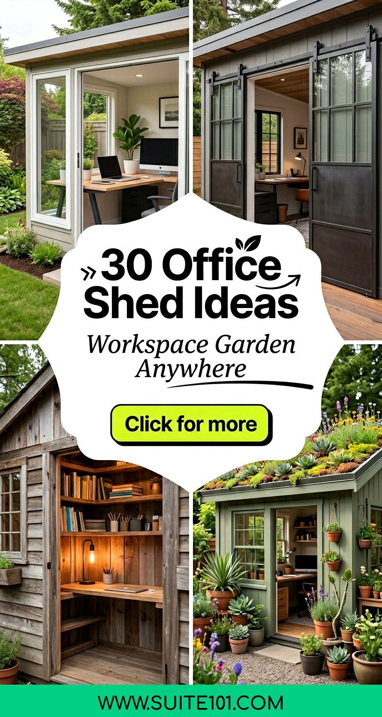 30 Office Shed Ideas Build a Workspace Garden Anywhere - 30 Office Shed Ideas: Build a Workspace Garden Anywhere