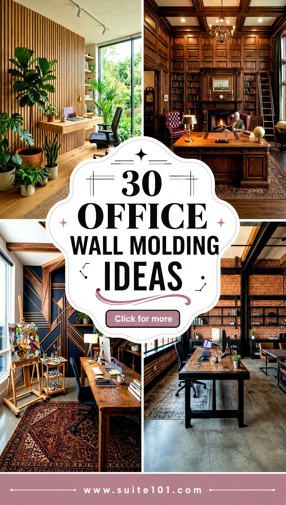 30 Office Wall Molding Ideas Elegant Texture for a Perfect Look - 30 Office Wall Molding Ideas: Elegant Texture for a Perfect Look