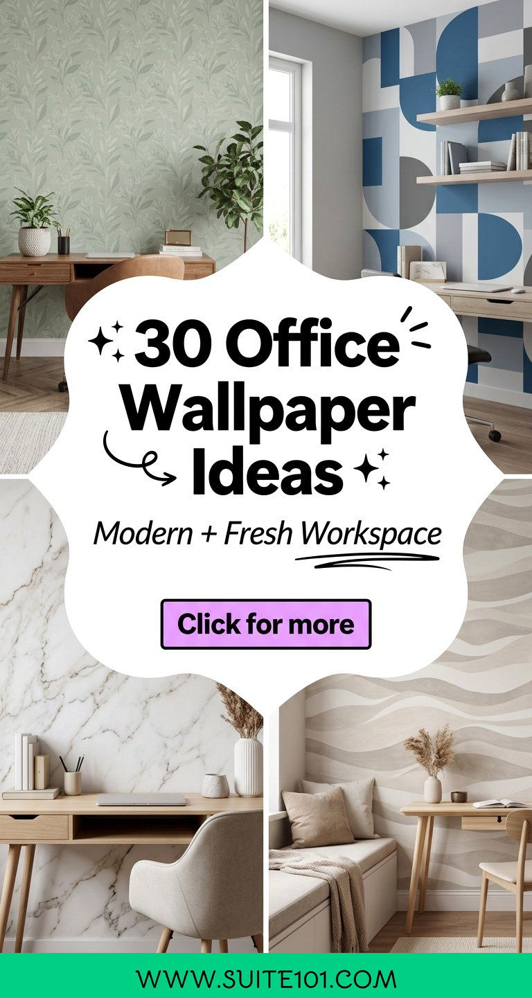 30 Office Wallpaper Ideas Make Your Workspace Modern and Fresh - 30 Office Wallpaper Ideas: Make Your Workspace Modern and Fresh