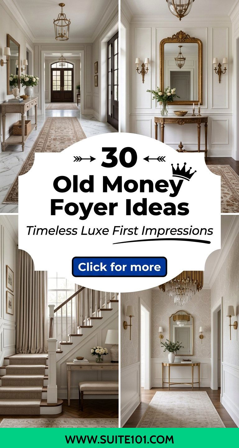 30 Old Money Foyer Ideas for Timeless Luxe First Impressions - 30 Old Money Foyer Ideas for Timeless, Luxe First Impressions