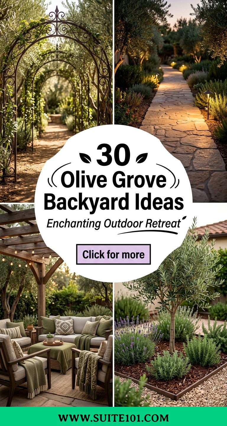 30 Olive Grove Backyard Ideas for an Enchanting Outdoor Retreat - 30 Olive Grove Backyard Ideas for an Enchanting Outdoor Retreat
