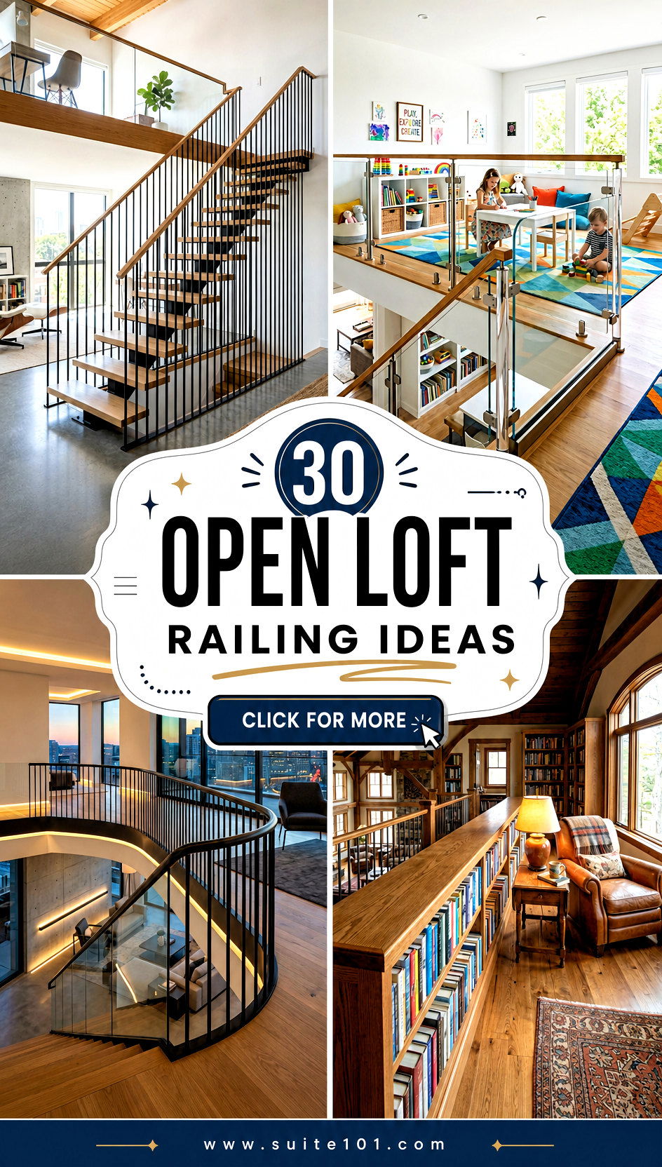 30 Open Loft Railing Ideas for Safer Stunning Views Now - 30 Open Loft Railing Ideas for Safer, Stunning Views Now