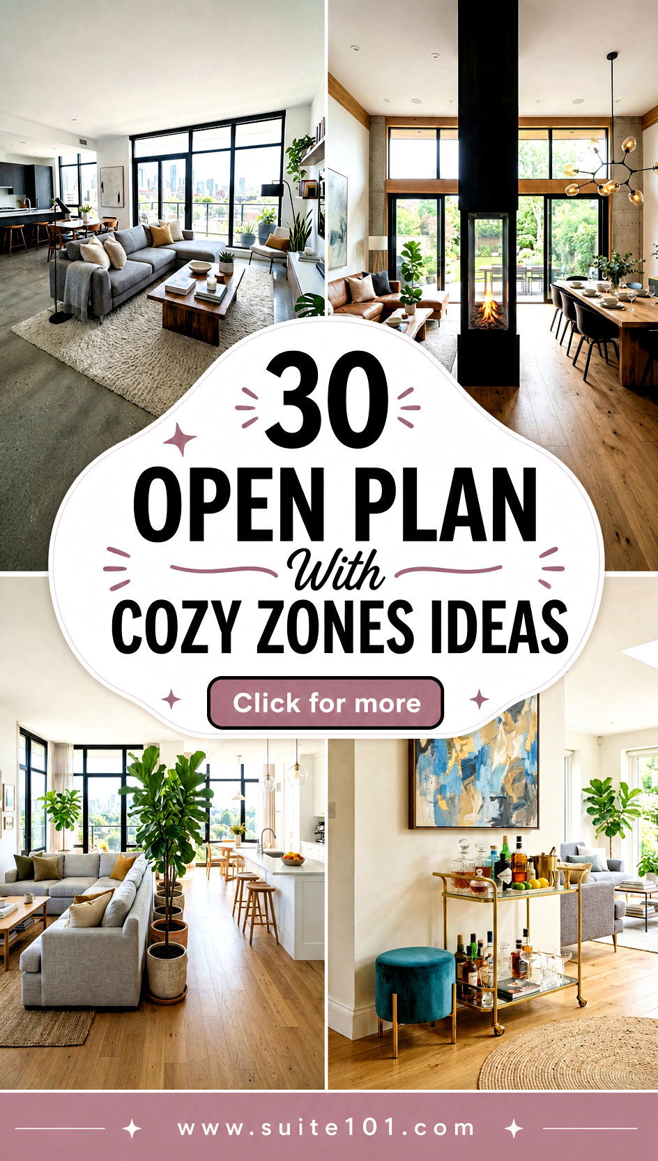 30 Open Plan With Cozy Zones Ideas for Effortless Flow and Style - 30 Open Plan With Cozy Zones Ideas for Effortless Flow & Style