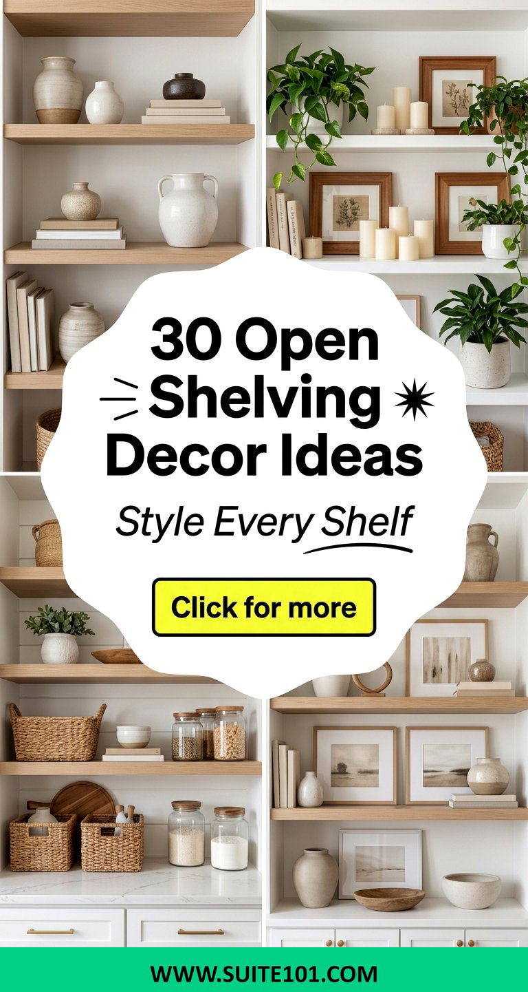 30 Open Shelving Decor Ideas to Style Every Shelf Beautifully - 30 Open Shelving Decor Ideas to Style Every Shelf Beautifully