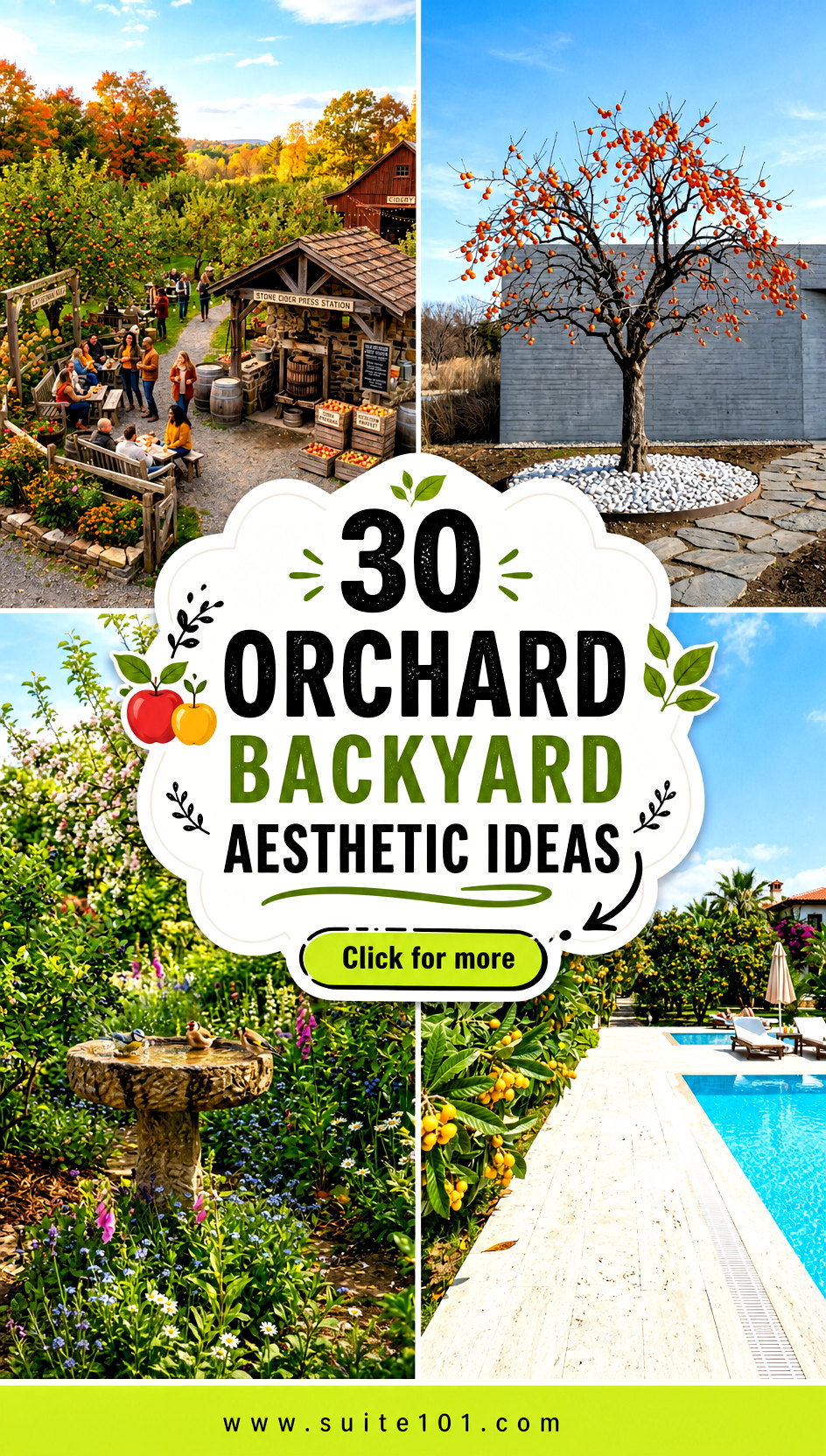 30 Orchard Backyard Aesthetic Ideas for a Serene Outdoor Escape - 30 Orchard Backyard Aesthetic Ideas for a Serene Outdoor Escape