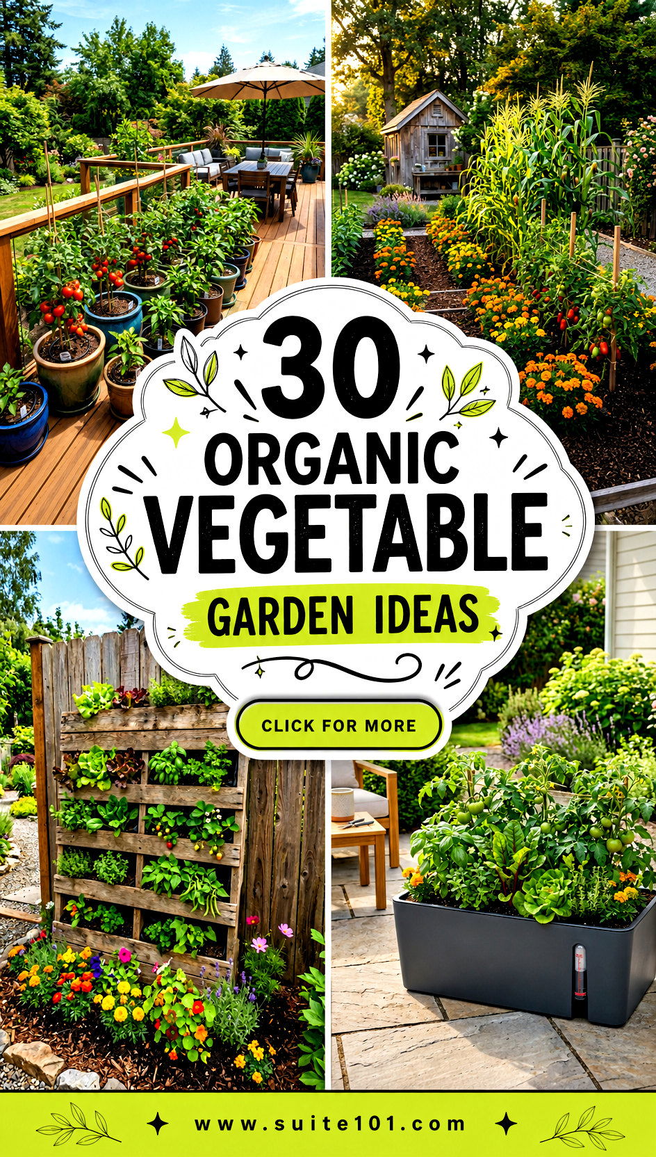 30 Organic Vegetable Garden Ideas for More Flavorful Harvests - 30 Organic Vegetable Garden Ideas for More Flavorful Harvests
