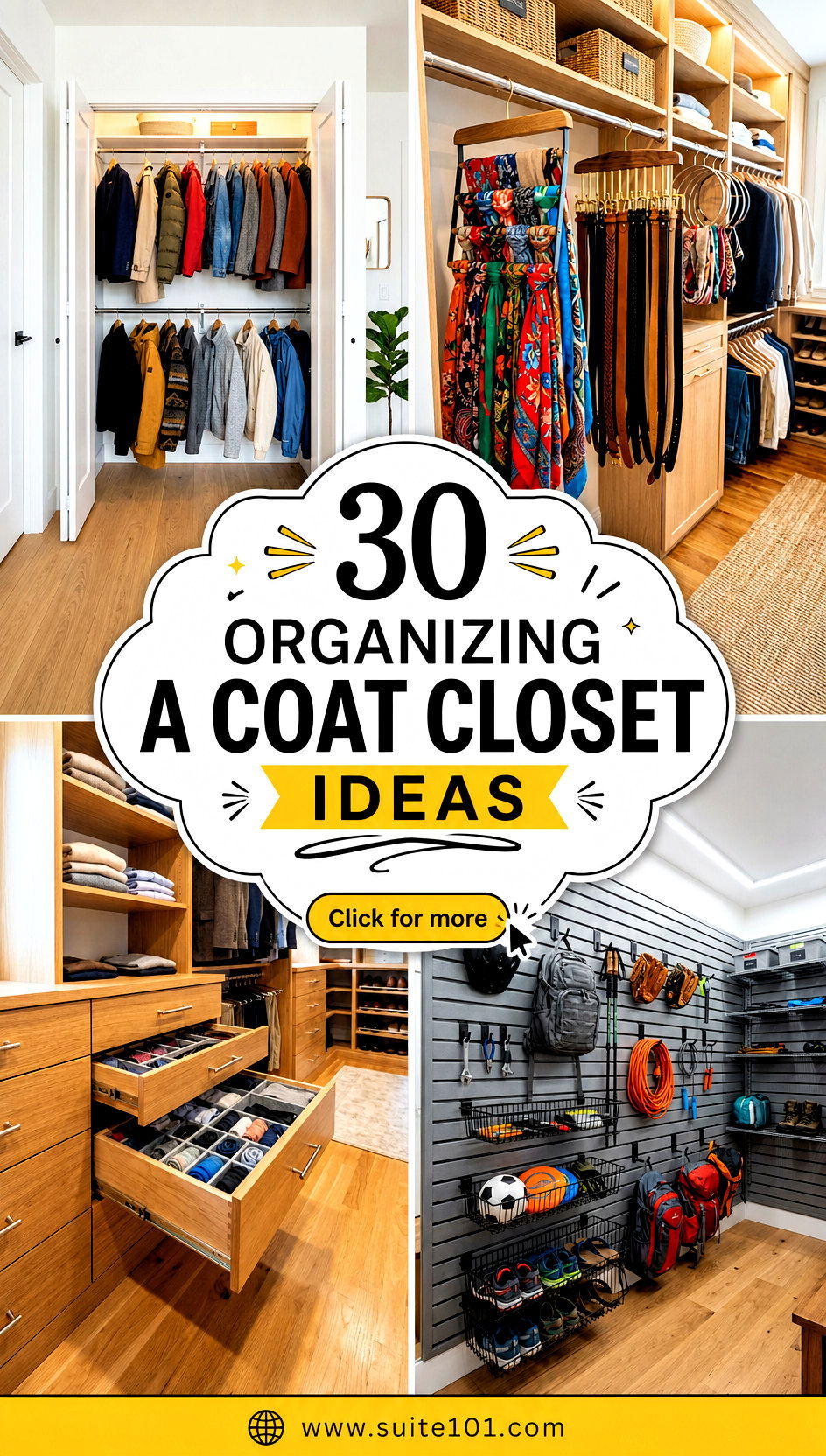 30 Organizing A Coat Closet Ideas for Instant Order Every Day - 30 Organizing A Coat Closet Ideas for Instant Order Every Day
