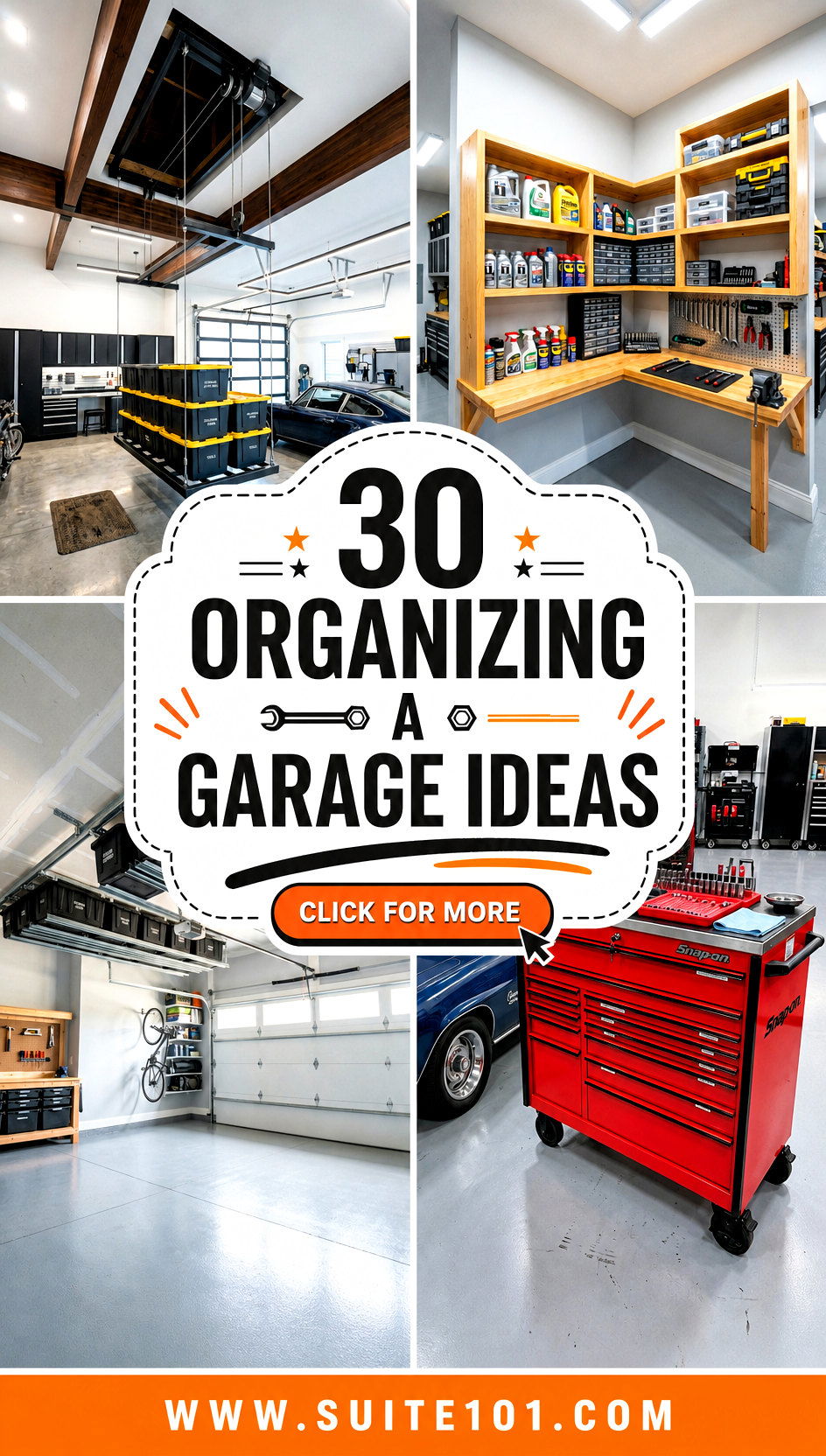 30 Organizing A Garage Ideas for a Cleaner Faster Setup - 30 Organizing A Garage Ideas for a Cleaner, Faster Setup