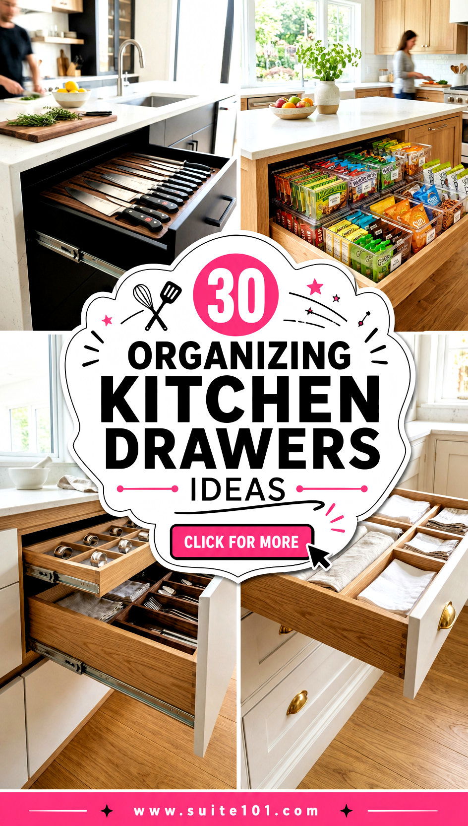 30 Organizing Kitchen Drawers Ideas for a Smoother Cooking Flow - 30 Organizing Kitchen Drawers Ideas for a Smoother Cooking Flow