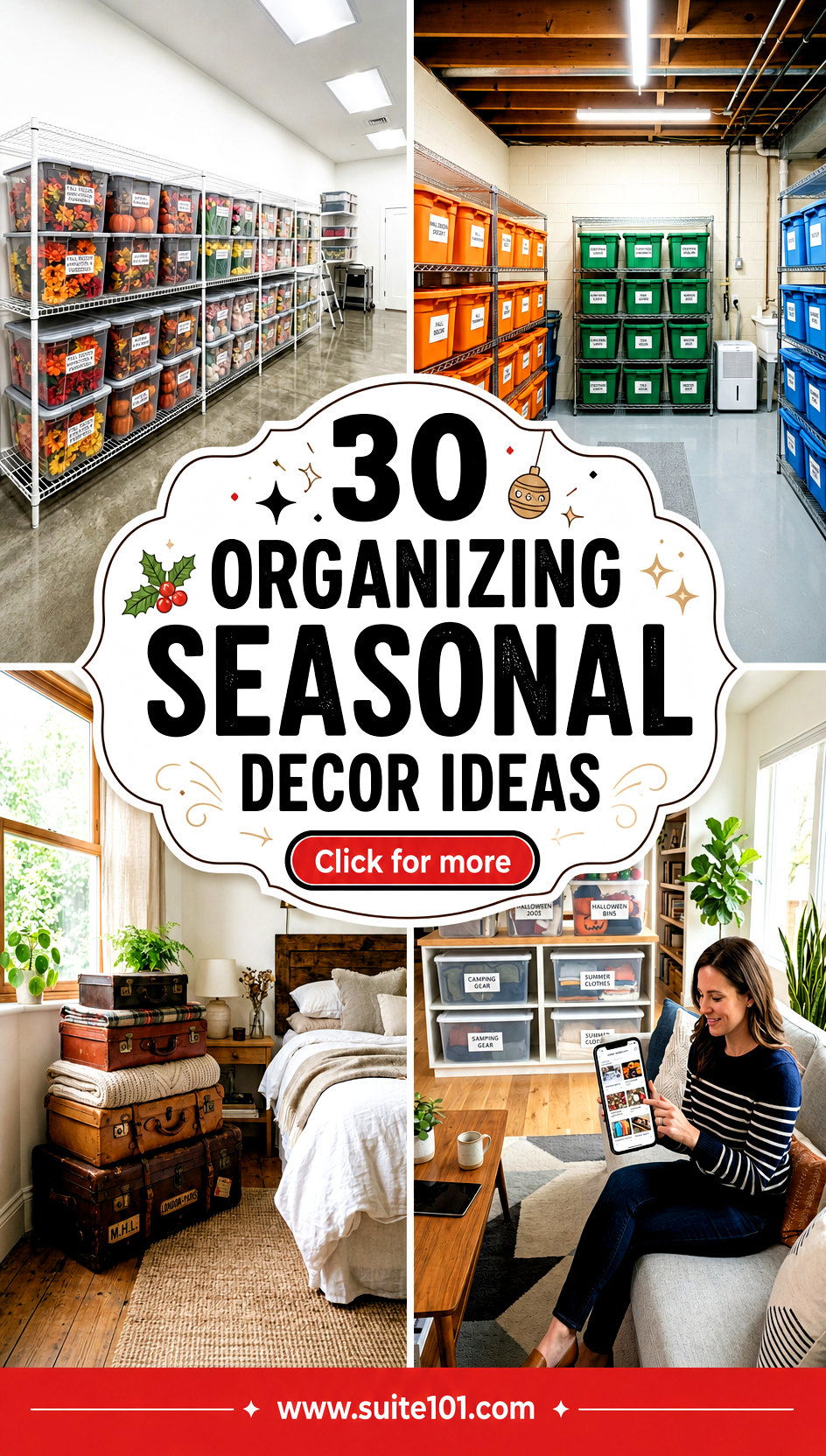 30 Organizing Seasonal Decor Ideas for Quick Holiday Swaps - 30 Organizing Seasonal Decor Ideas for Quick Holiday Swaps