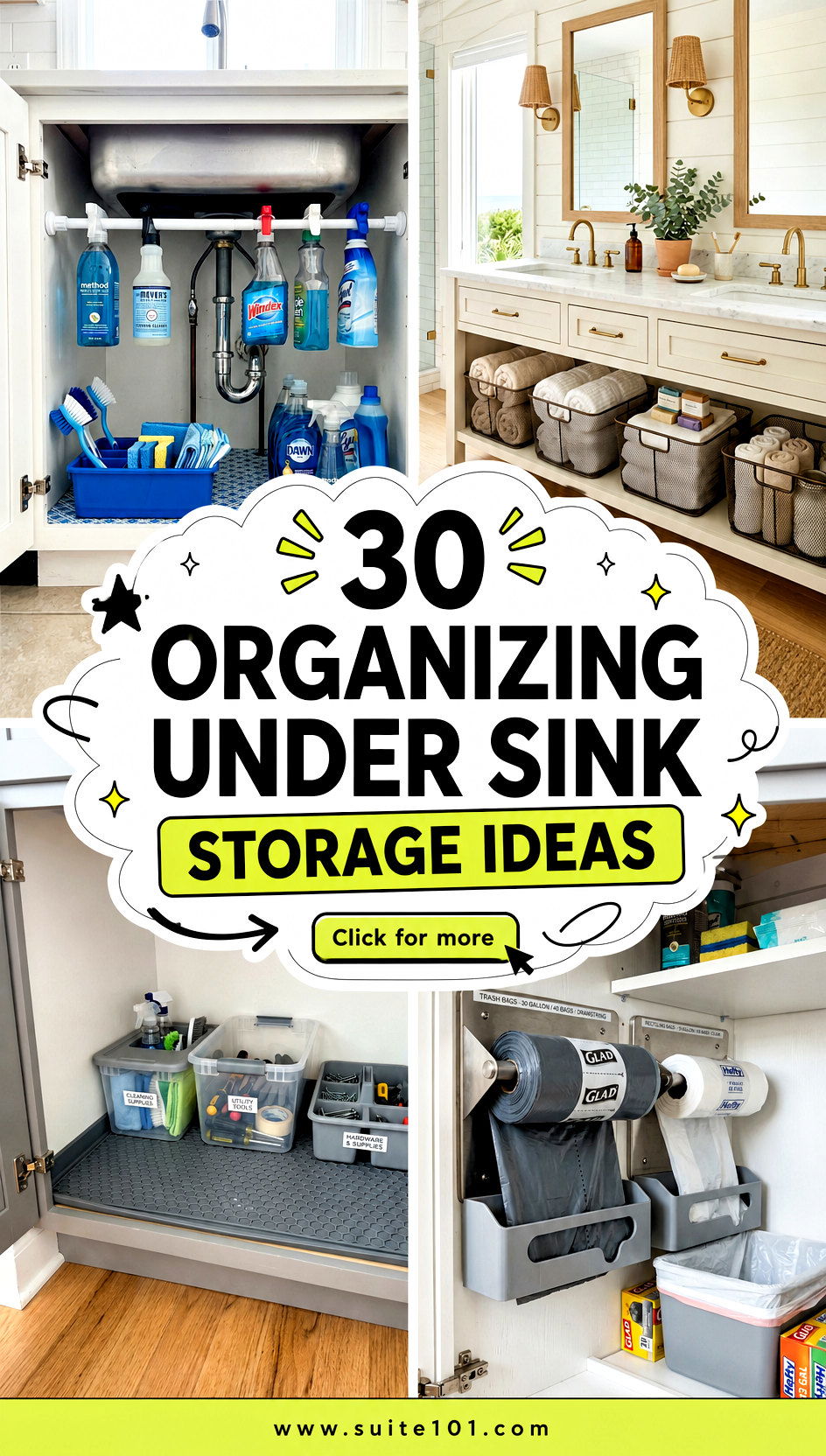 30 Organizing Under Sink Storage Ideas to Maximize Every Inch - 30 Organizing Under Sink Storage Ideas to Maximize Every Inch