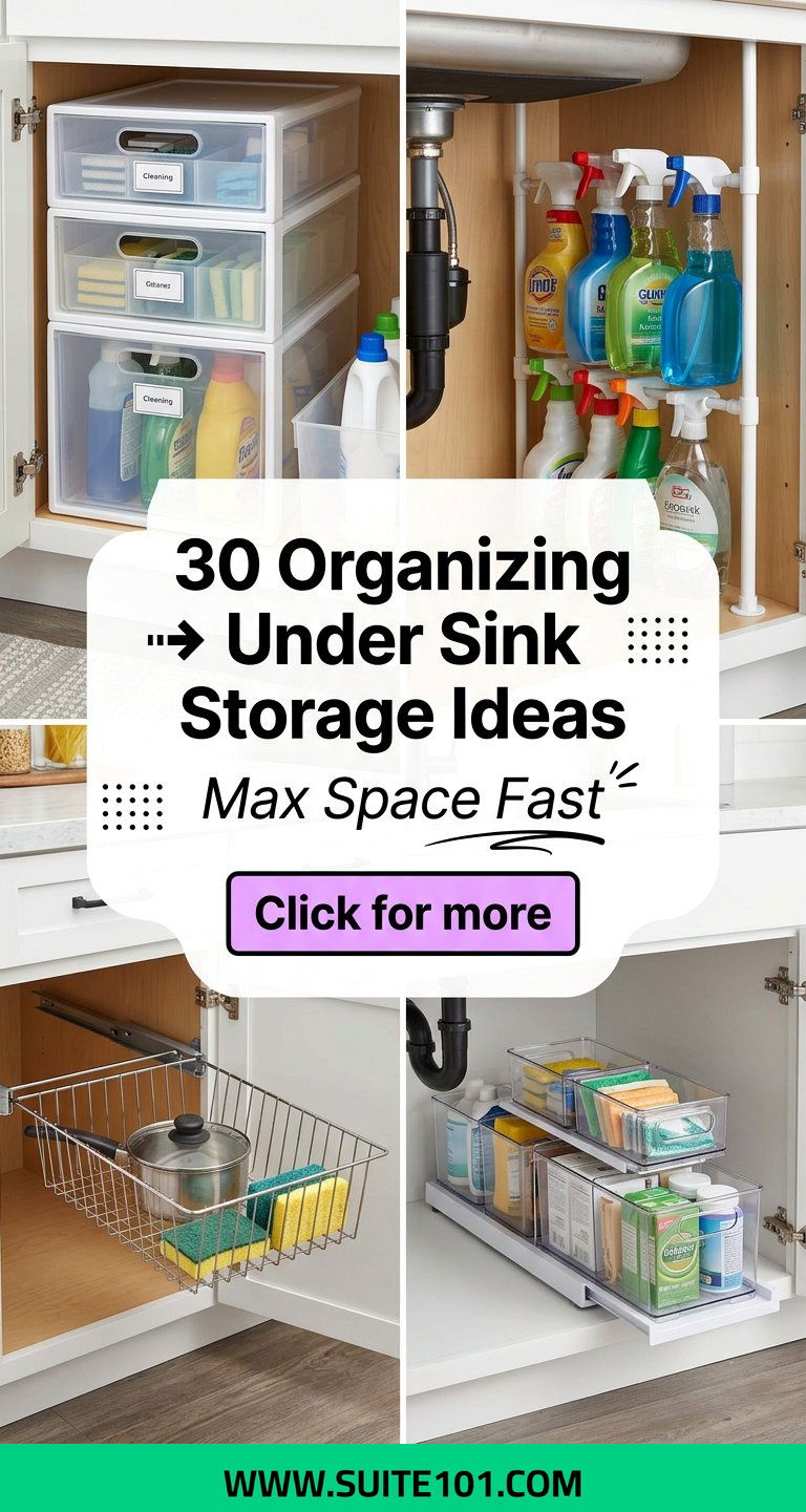 30 Organizing Under Sink Storage Ideas to Maximize Every Inch - 30 Organizing Under Sink Storage Ideas to Maximize Every Inch