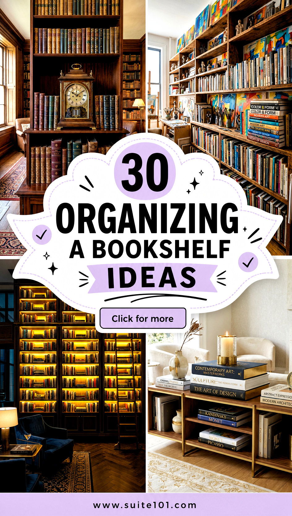 30 Organizing a Bookshelf Ideas to Style Sort and Save Space - 30 Organizing a Bookshelf Ideas to Style, Sort, and Save Space