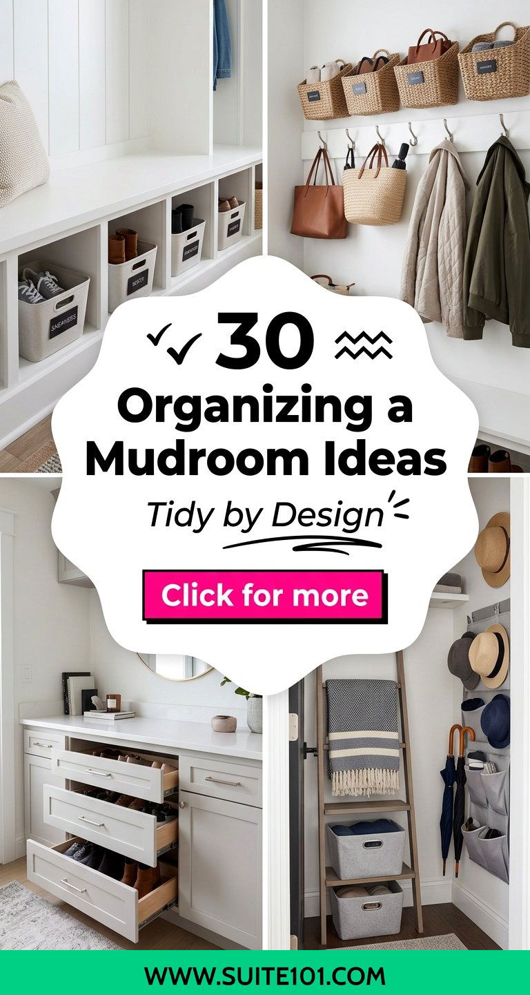 30 Organizing a Mudroom Ideas to Keep Bags Shoes and Coats Tidy - 30 Organizing a Mudroom Ideas to Keep Bags, Shoes, and Coats Tidy