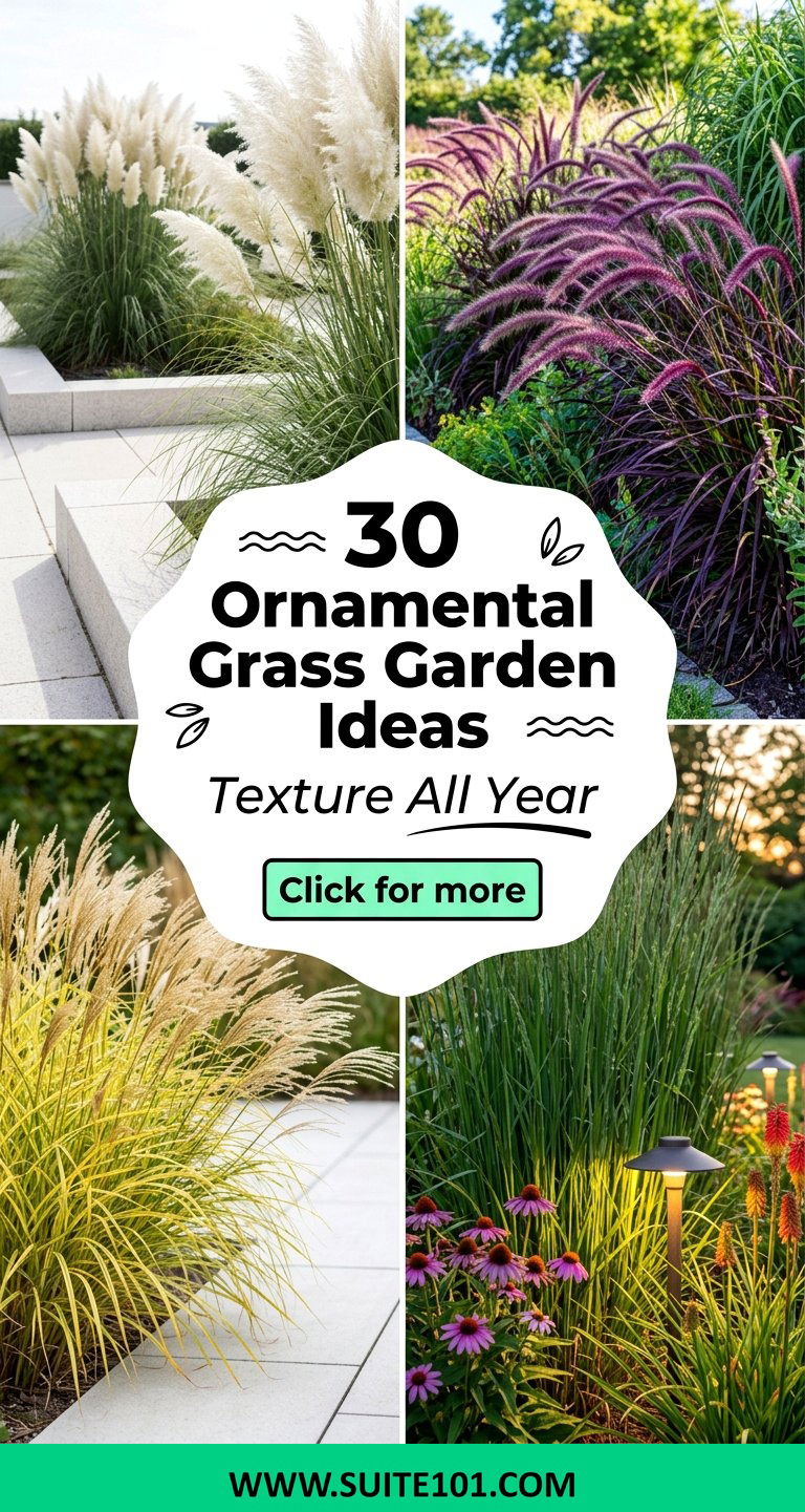 30 Ornamental Grass Garden Ideas for Texture and Color Year-Round - 30 Ornamental Grass Garden Ideas for Texture and Color Year-Round