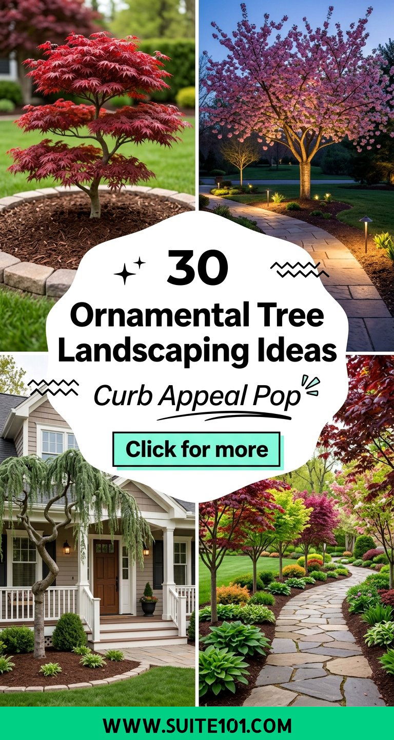 30 Ornamental Tree Landscaping Ideas to Boost Curb Appeal Fast - 30 Ornamental Tree Landscaping Ideas to Boost Curb Appeal Fast