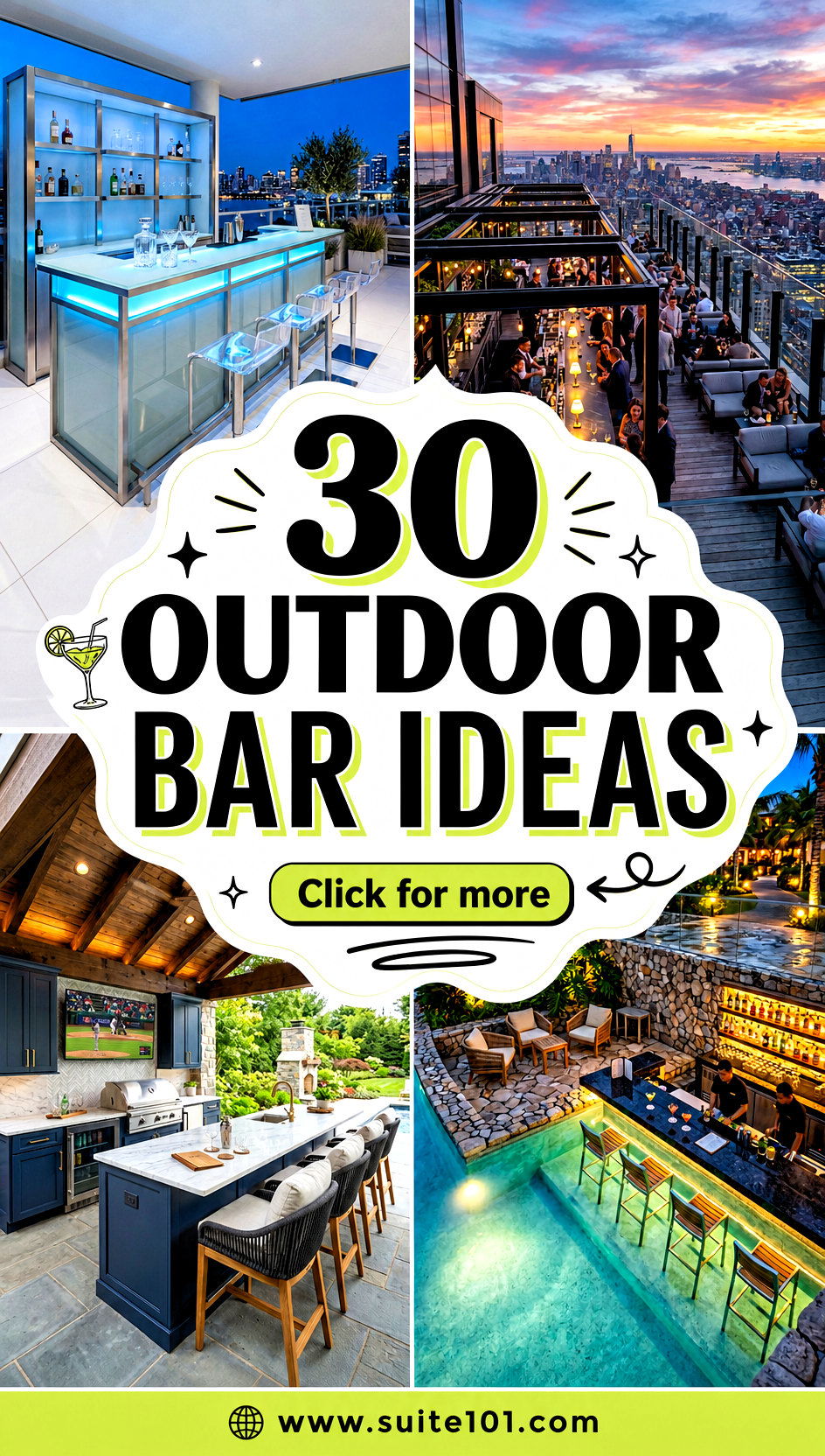30 Outdoor Bar Ideas to Create a Backyard Hangout Zone - 30 Outdoor Bar Ideas to Create a Backyard Hangout Zone