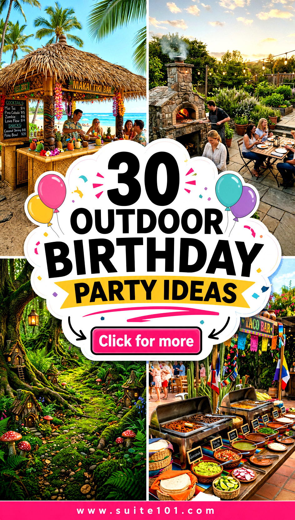 30 Outdoor Birthday Party Ideas for Memorable Backyard Fun - 30 Outdoor Birthday Party Ideas for Memorable Backyard Fun