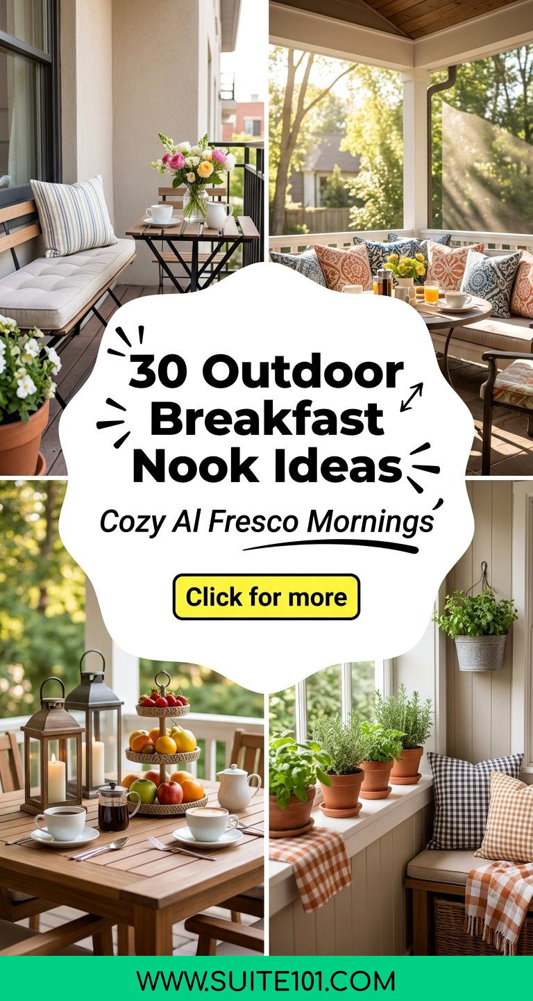 30 Outdoor Breakfast Nook Ideas for Cozy Al Fresco Mornings - 30 Outdoor Breakfast Nook Ideas for Cozy Al Fresco Mornings