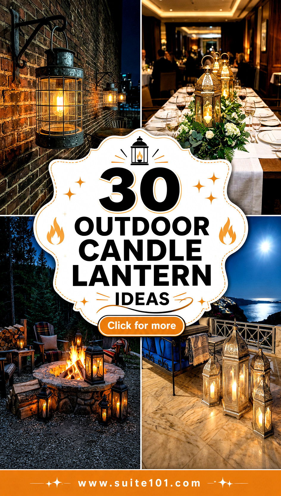 30 Outdoor Candle Lantern Ideas for Cozy Nights Outdoors - 30 Outdoor Candle Lantern Ideas for Cozy Nights Outdoors