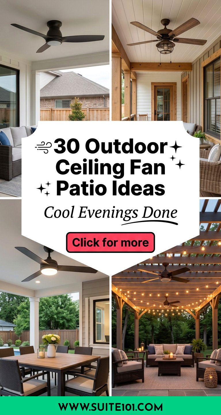 30 Outdoor Ceiling Fan Patio Ideas for Cool Comfortable Evenings - 30 Outdoor Ceiling Fan Patio Ideas for Cool, Comfortable Evenings
