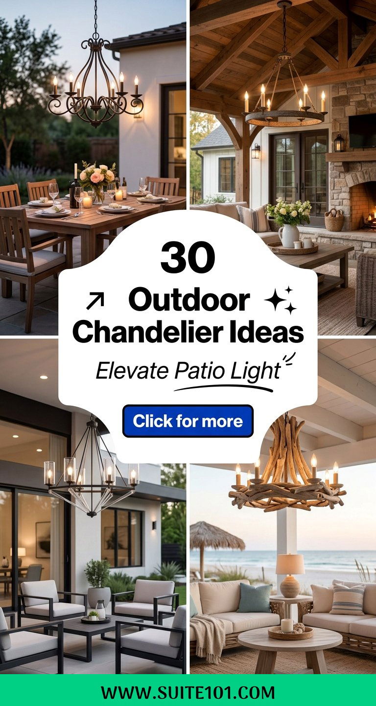 30 Outdoor Chandelier Ideas to Elevate Your Patio Lighting - 30 Outdoor Chandelier Ideas to Elevate Your Patio Lighting
