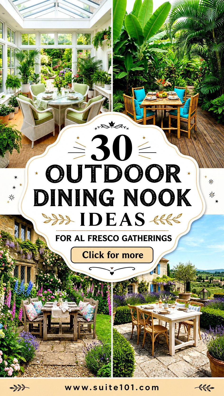 30 Outdoor Dining Nook Ideas for Al Fresco Gatherings - 30 Outdoor Dining Nook Ideas for Al Fresco Gatherings