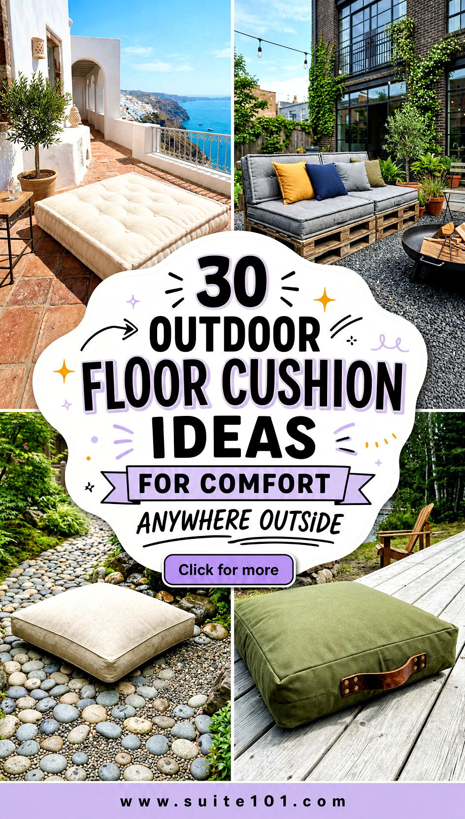 30 Outdoor Floor Cushion Ideas for Comfort Anywhere Outside - 30 Outdoor Floor Cushion Ideas for Comfort Anywhere Outside
