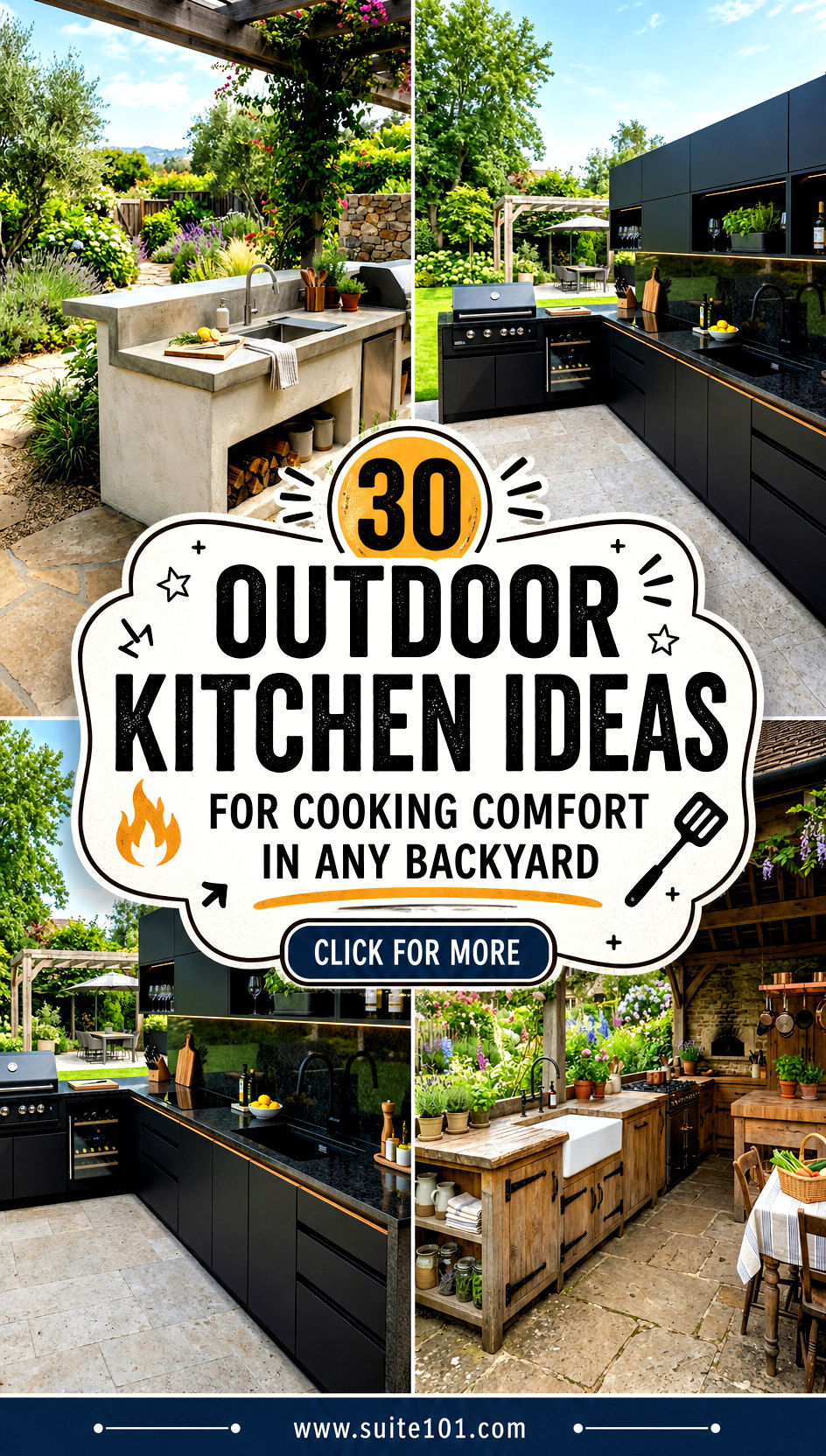 30 Outdoor Kitchen Ideas for Cooking Comfort in Any Backyard - 30 Outdoor Kitchen Ideas for Cooking Comfort in Any Backyard