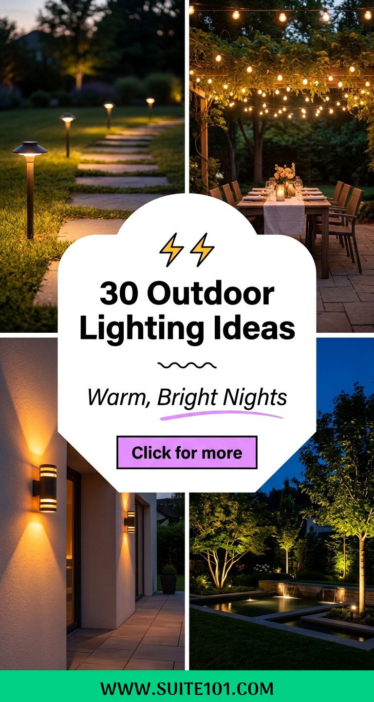 30 Outdoor Lighting Ideas to Make Your Nights Warm and Bright - 30 Outdoor Lighting Ideas to Make Your Nights Warm and Bright
