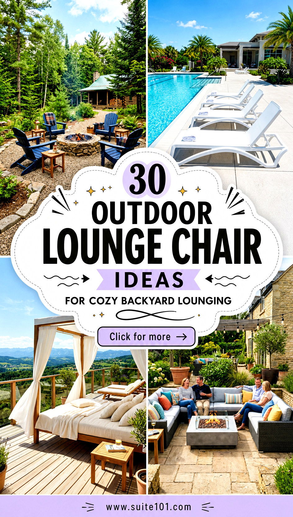 30 Outdoor Lounge Chair Ideas for Cozy Backyard Lounging - 30 Outdoor Lounge Chair Ideas for Cozy Backyard Lounging
